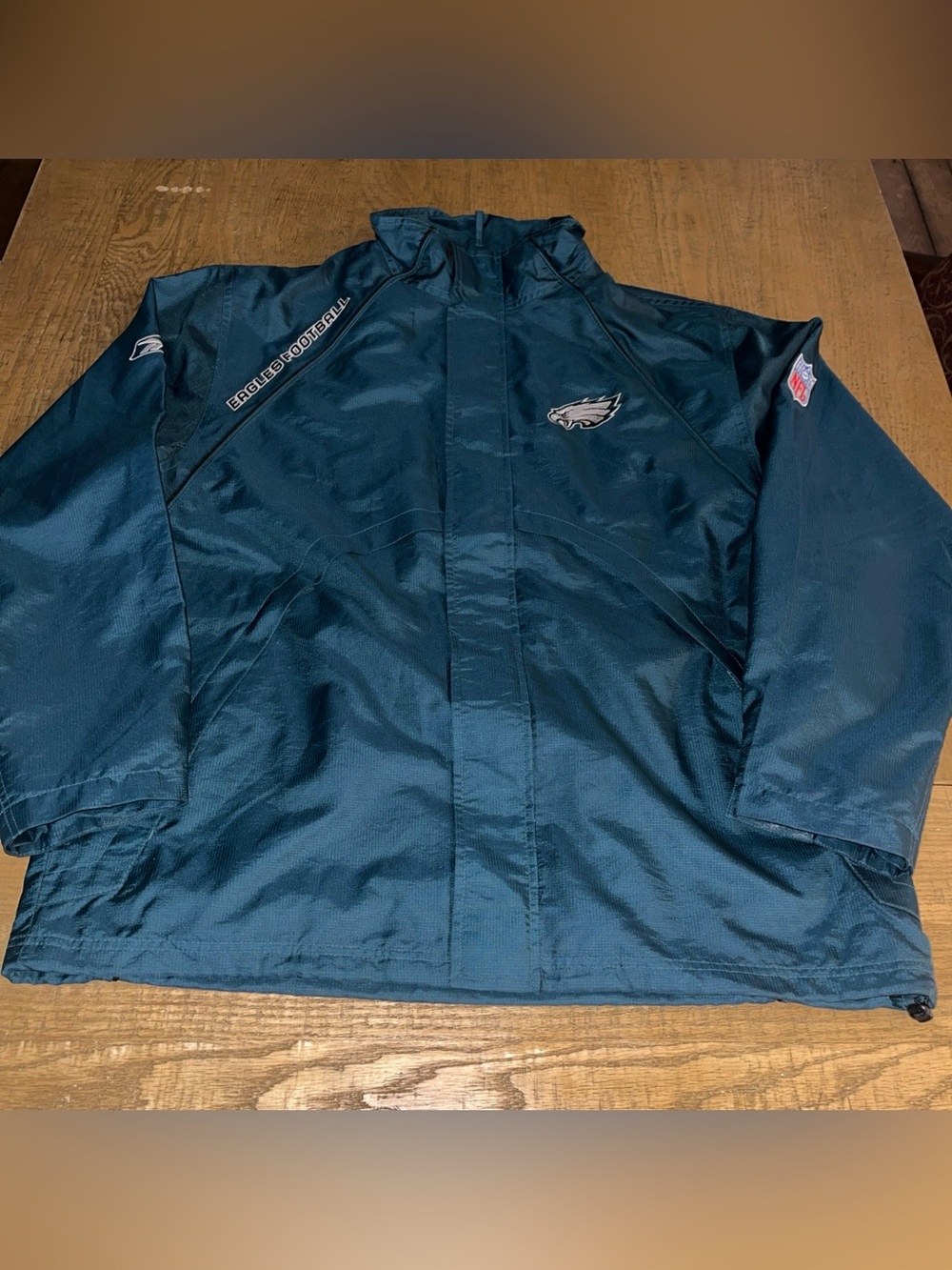 NFL Pro Line Philadelphia Eagles NFL Full Zip Green Jacket Sz Large L